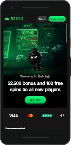 Betninja mobile casino